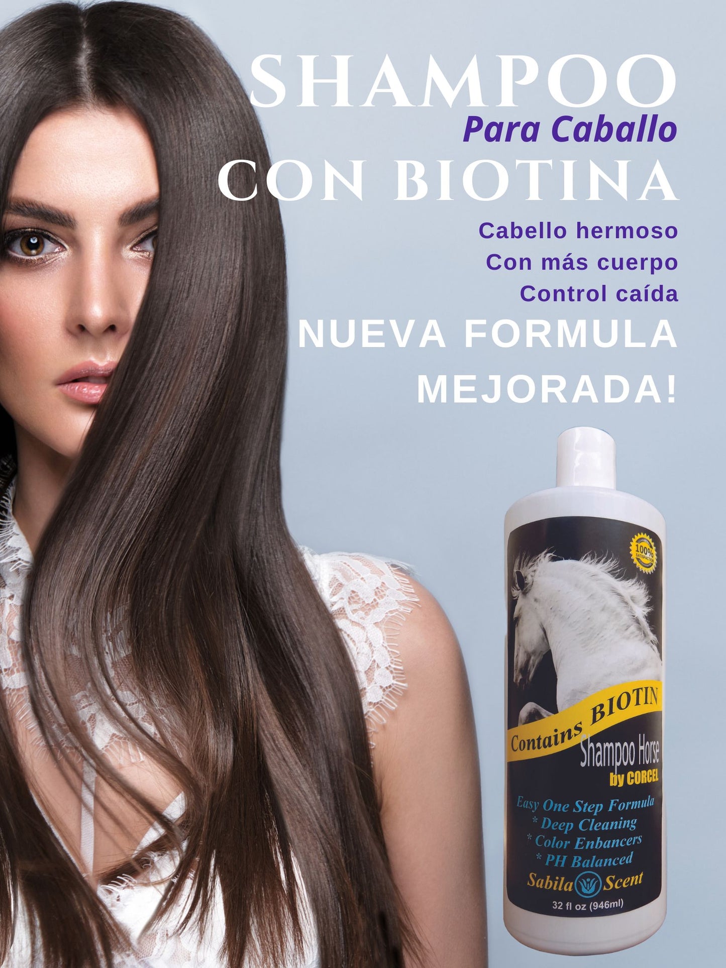 SHAMPOO CON BIOTINA USO HUMANO