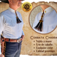 CORBATA CHARRA CON CRIN DE CABALLO