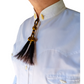 CORBATA CHARRA CON CRIN DE CABALLO