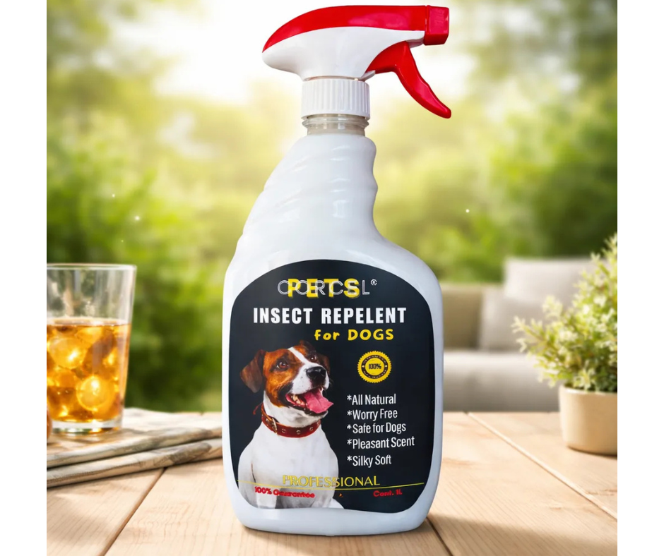REPELENTE DE MOSCAS E INSECTOS PARA PERRO