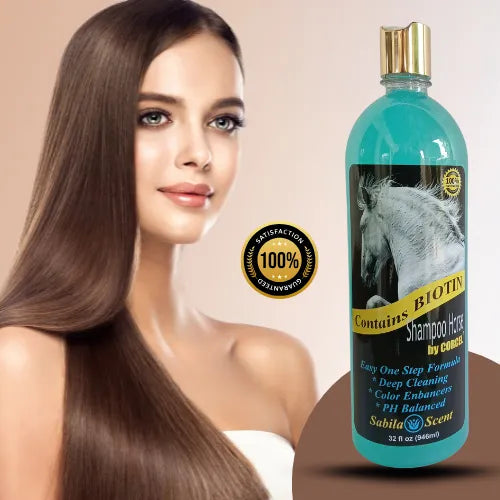SHAMPOO CON BIOTINA USO HUMANO
