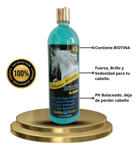 SHAMPOO CON BIOTINA USO HUMANO