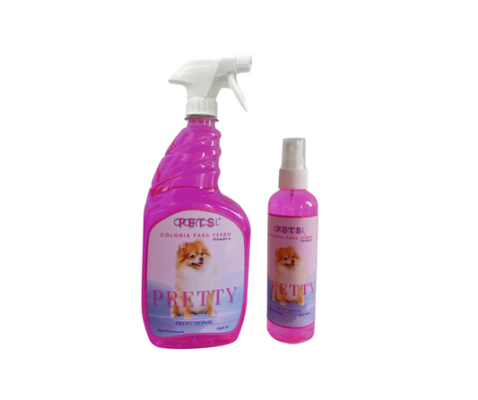 COLONIA PARA PERRO HEMBRA PRETTY 2X1