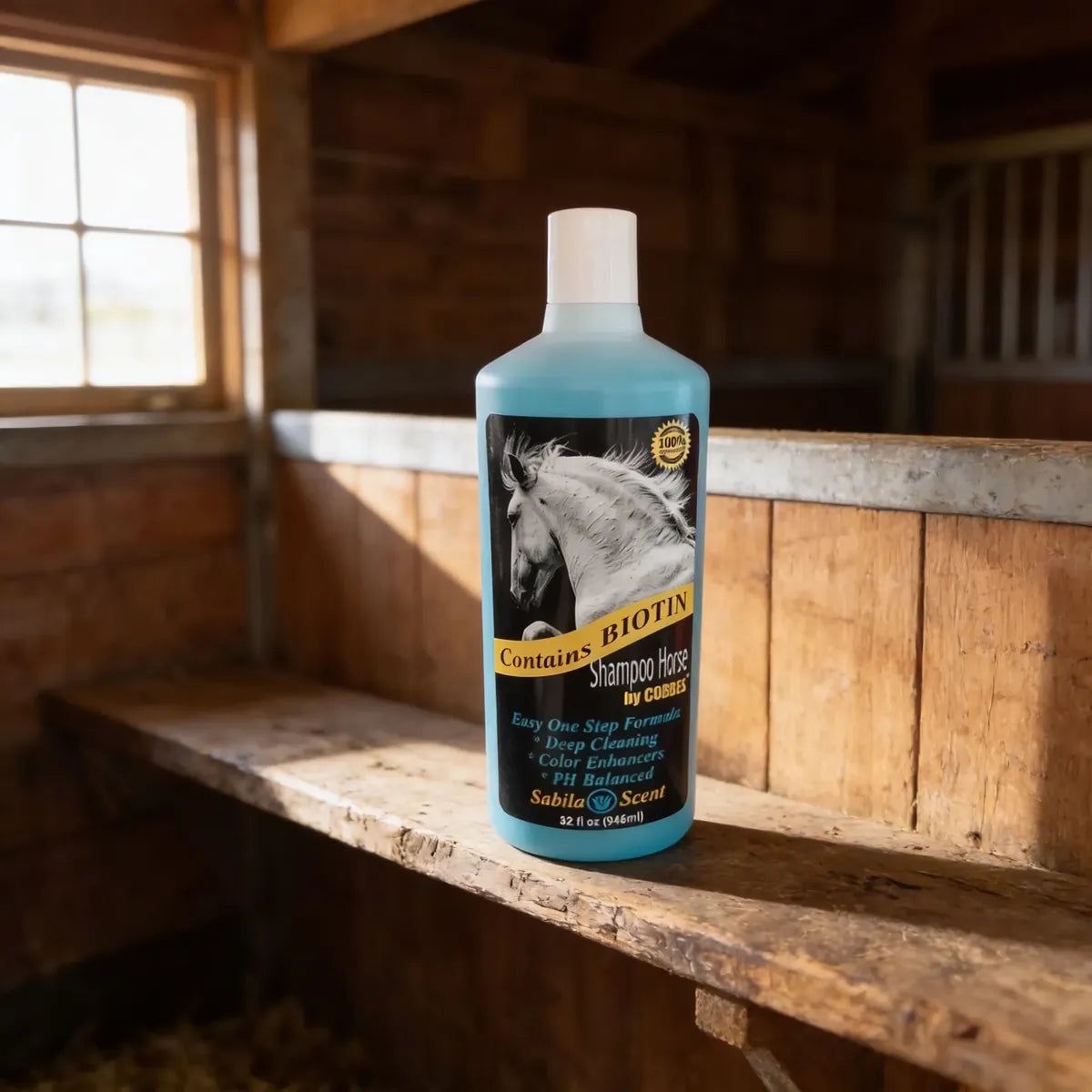 SHAMPOO PARA CABALLO CON BIOTINA